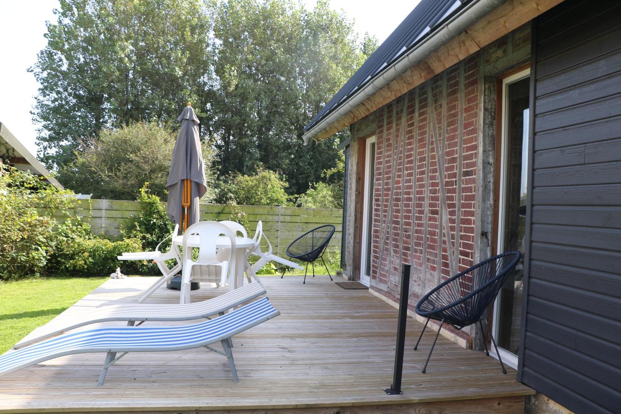 Jolie Maison En Bord De Mer A Pourville Hautot-sur-Mer Extérieur photo